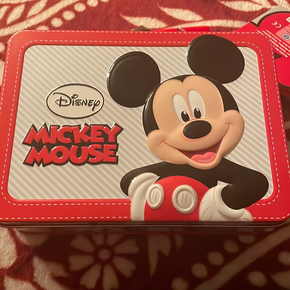 Disney Mickey mouse perfume 100ml with Metallic Suitcase for kids